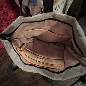 Elegant Quilted Women's Bag - Gray